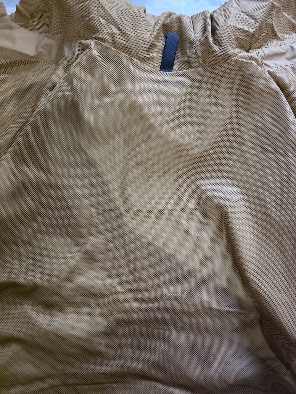 all in motion Men's Hooded Windbreaker Jacket - Tan - Picture 6 of 10